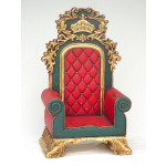 Cadeirão do Pai Natal em Grande Formato