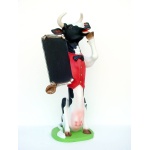 VACA EM PÉ COM QUADRO