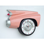 Relógio Carro Cadillac Cor de Rosa