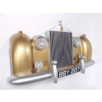 Frente de Rolls Royce Dourada