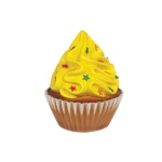 CUP CAKE  BAUNILHA