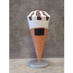 CONE DE GELADO MEDIO COM BASE